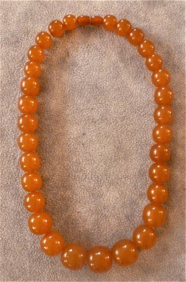 Traditioneel Bruids collier van noord-oost Polen (niet te koop.)