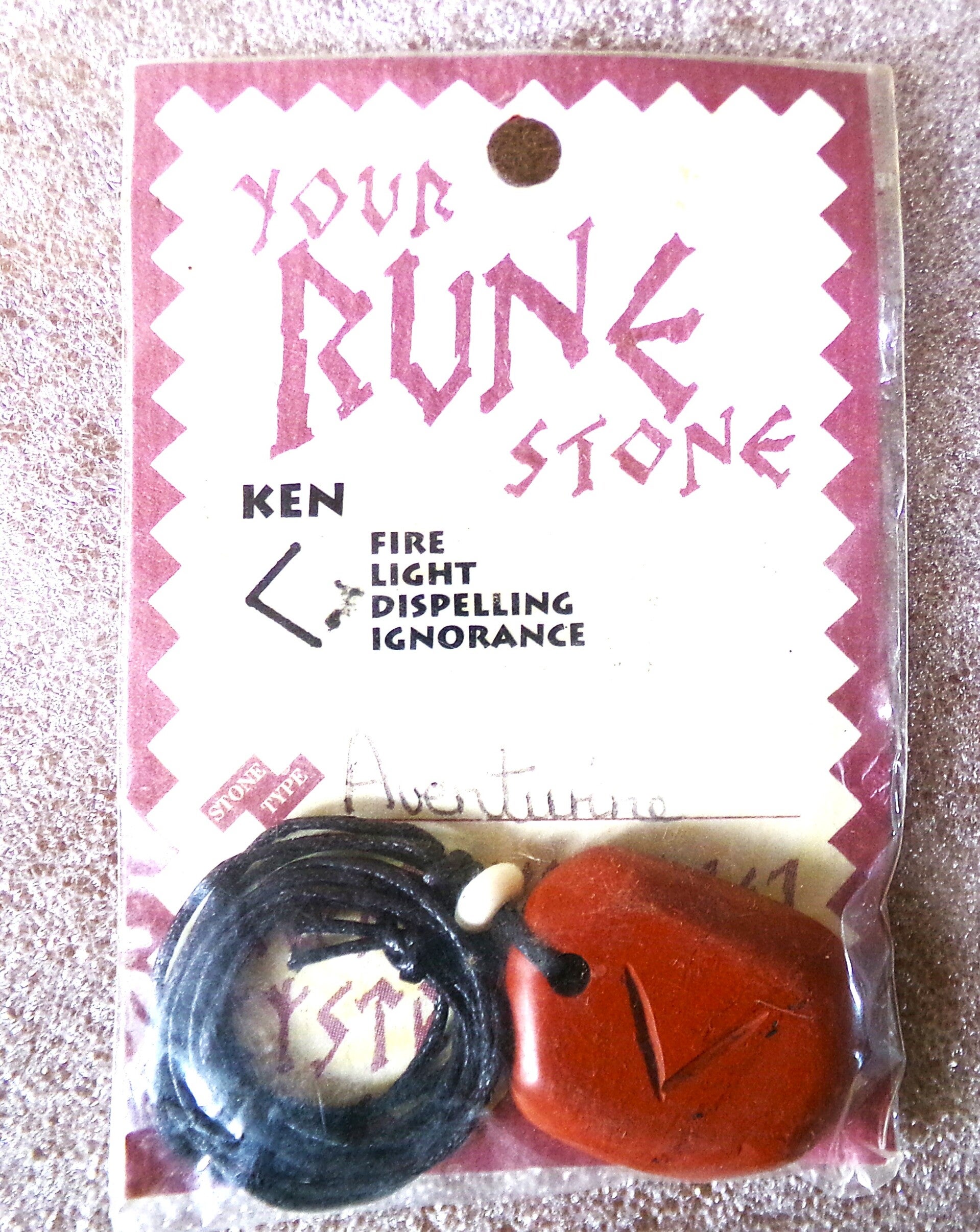 Runensteen van Jaspis