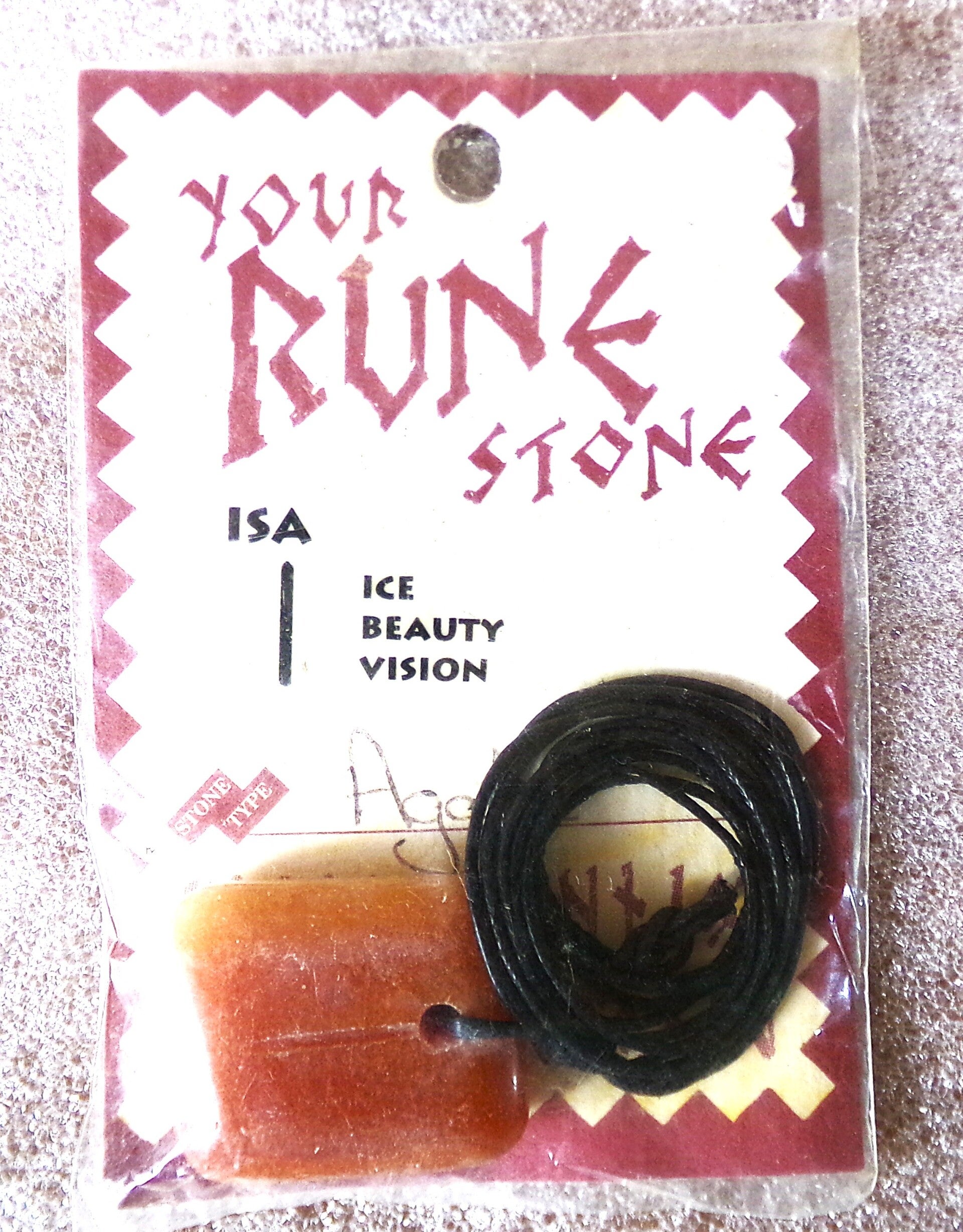 Runensteen van Rode Aventurijn