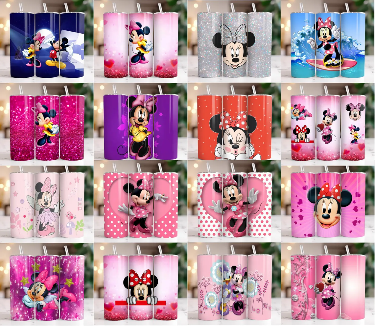 Beker 600ml Minnie mouse