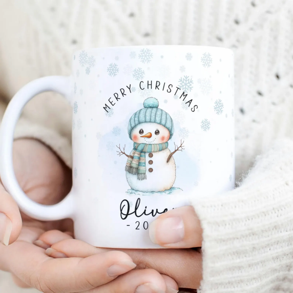 Kerst mok met naam 2 varianten