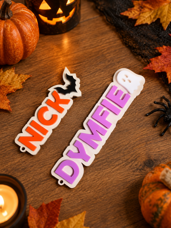 Halloween naamlabels