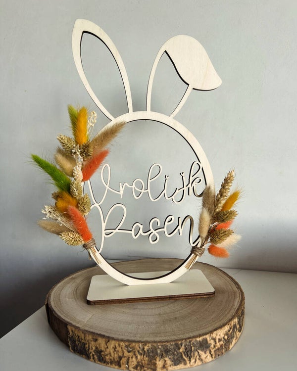 Flowerbunny “Vrolijk Pasen”