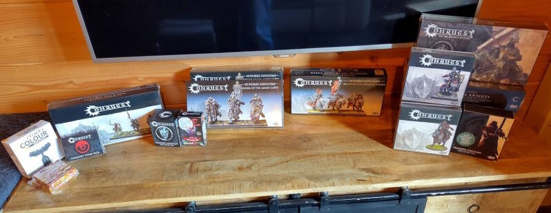 De cavalery van Hunderd Kingdoms van het spel Conquest