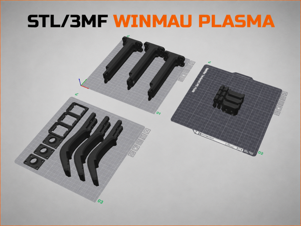 3MF/STL Datei Winmau Plasma