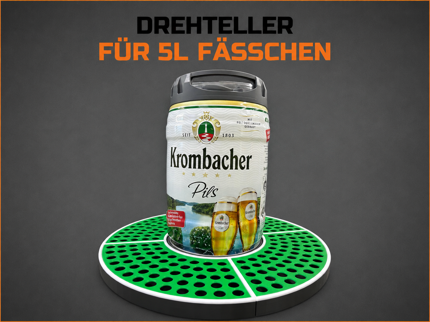 Drehteller für 5L Fässer