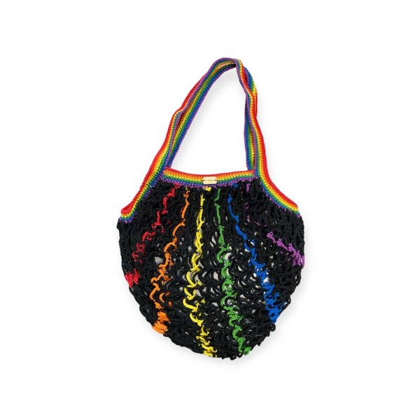 Einkaufsnetz Regenbogen