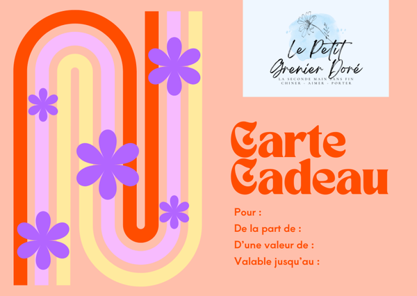 Carte cadeau 50€