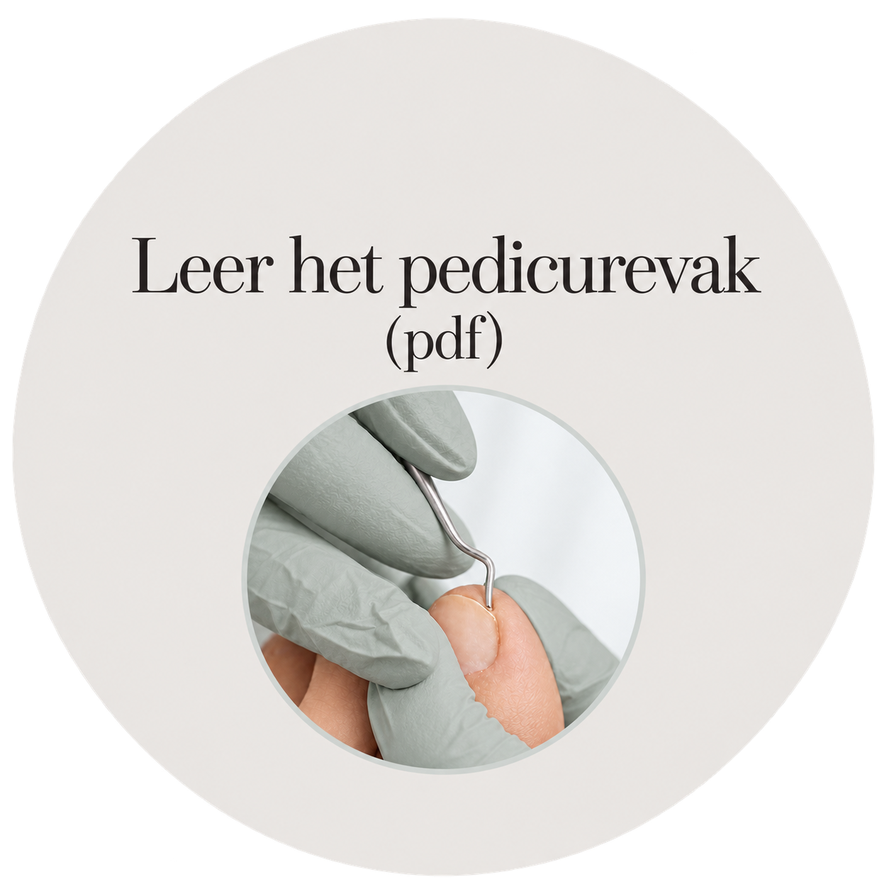 Leer het pedicurevak  - zelfstudie