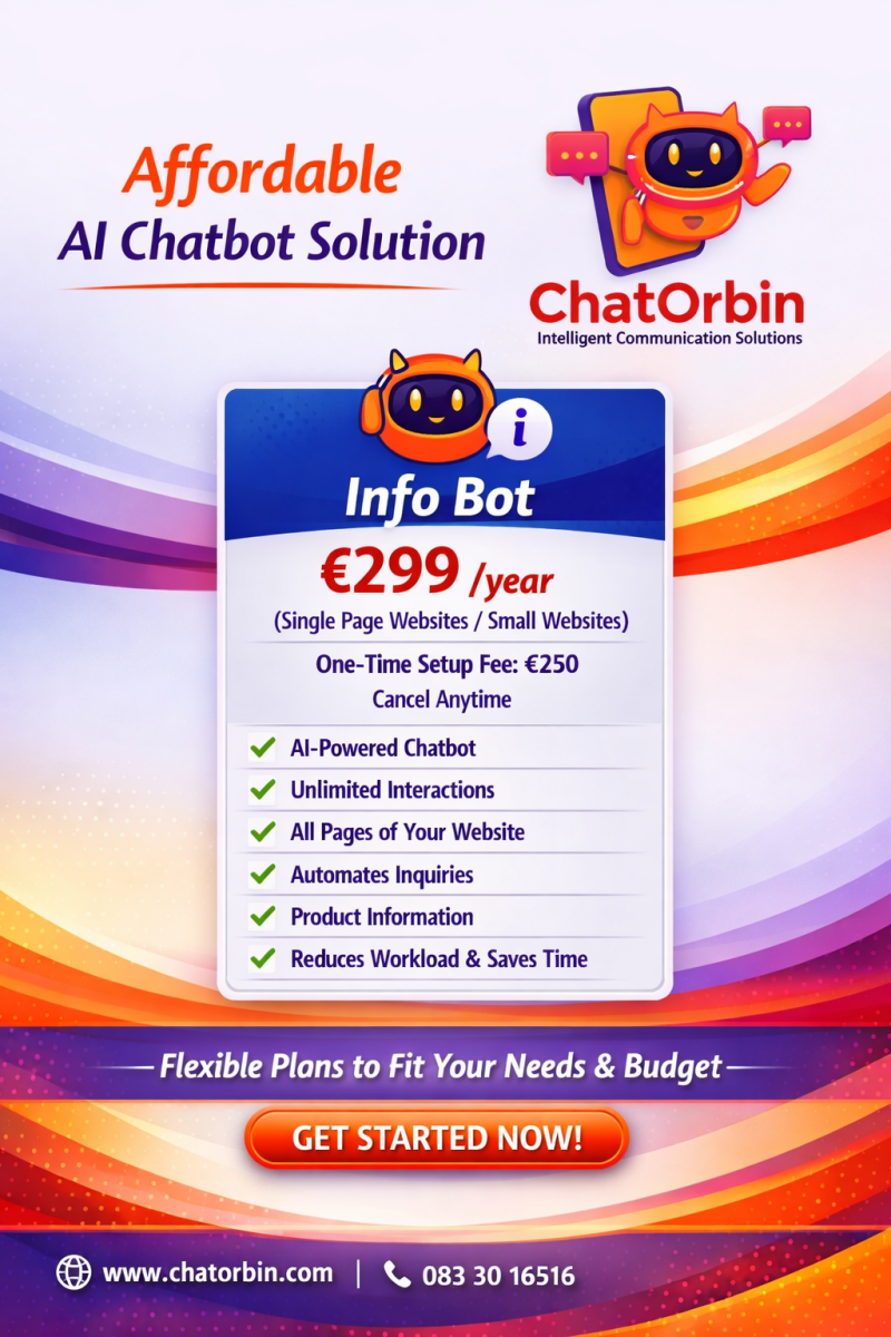 Info Bot smal Websites