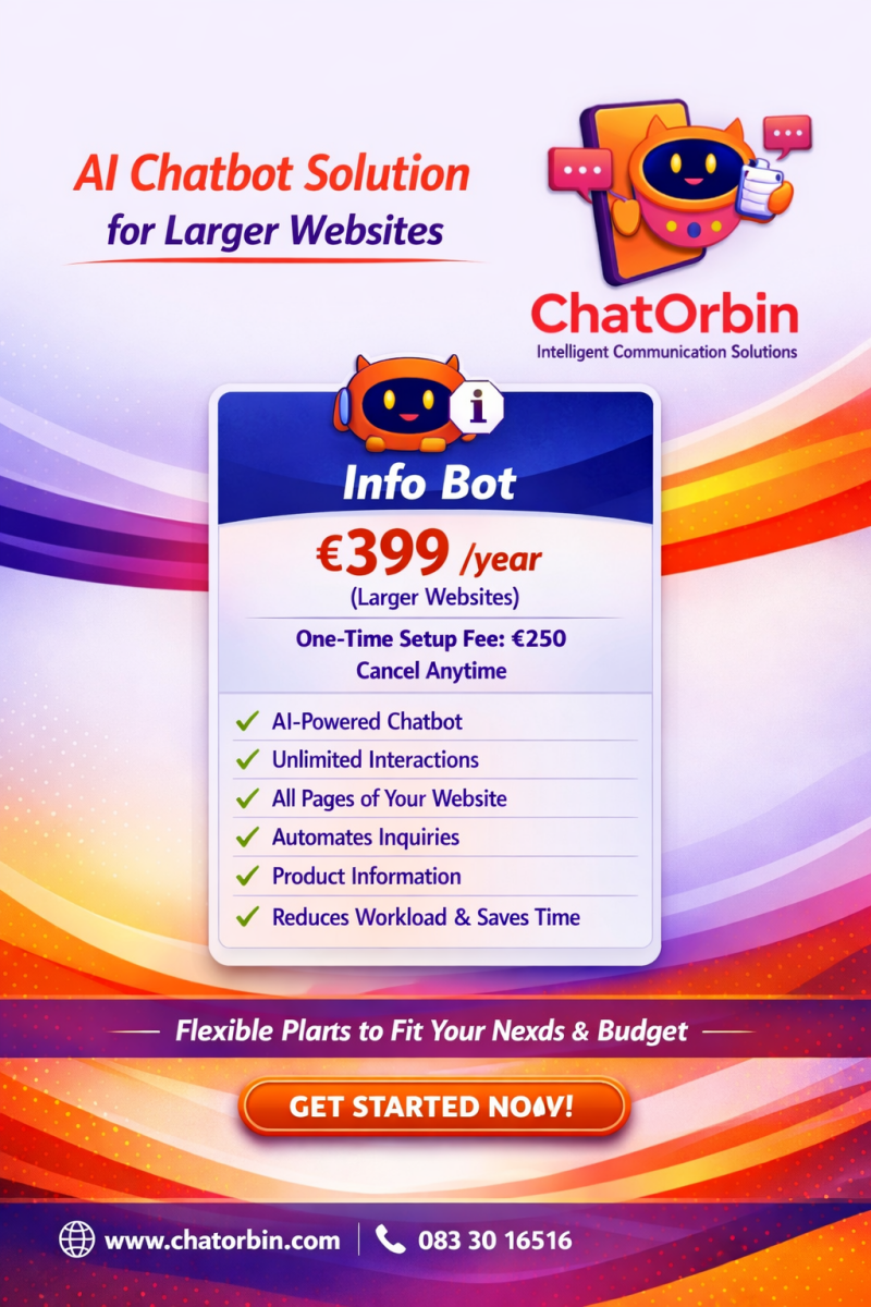 Info Bot large Websites