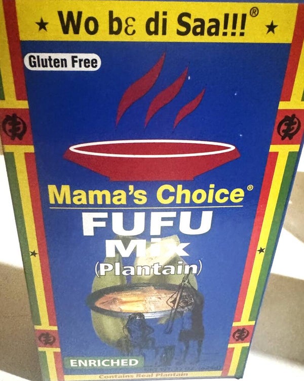 MAMAS CHOICE FUFU MIX (PLANTAIN) 22OZ