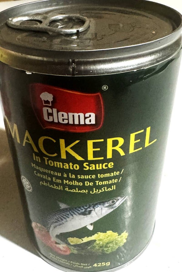 CLEMA MACKEREL IN TOMATO SAUCE 425G