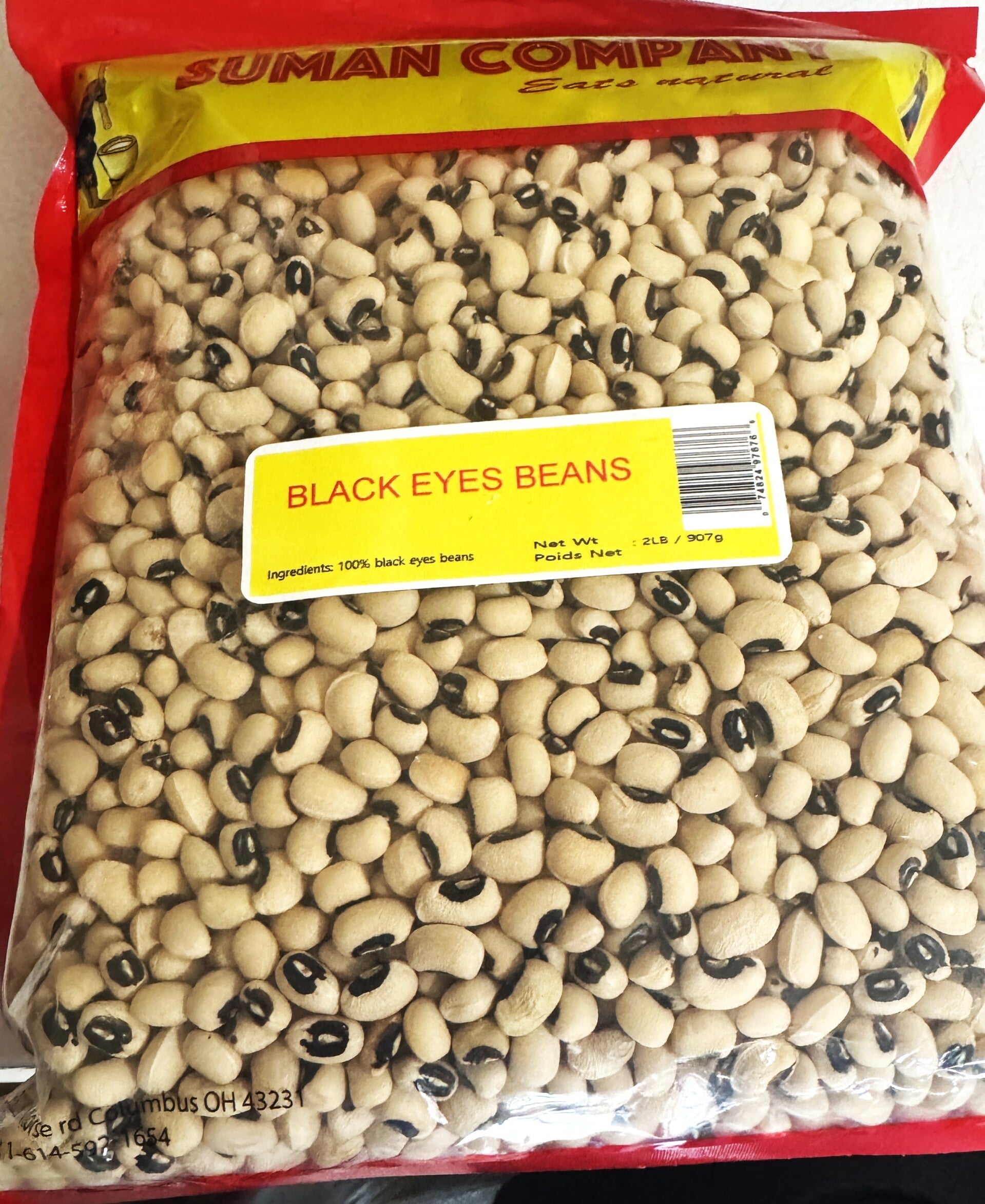 Black Eyes Beans 2lbs