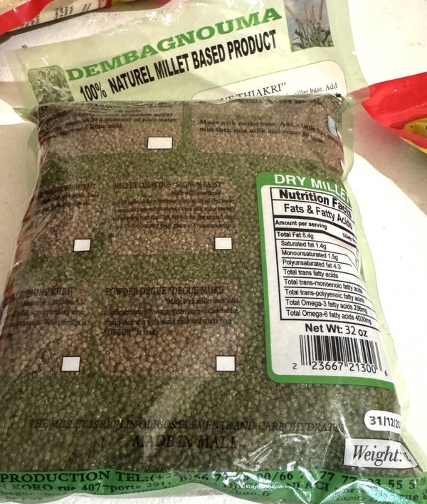 100% Naturel Millet Based Product 32oz