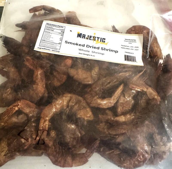 Smoked Dried Whole Shrimp