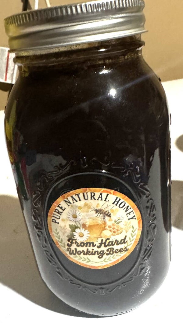 Pure Natural Honey 32oz jar