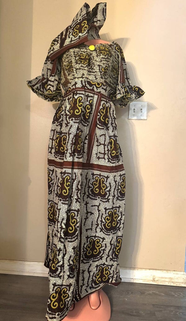 Beautiful Dress and Scarf/Hair Tie