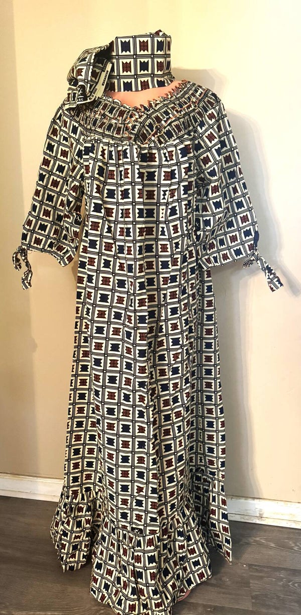 Beautiful Dress and Scarf/Hair Tie