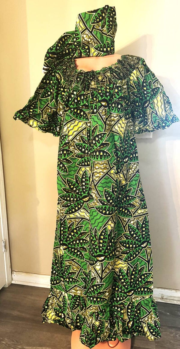 Beautiful Dress and Scarf/Hair Tie