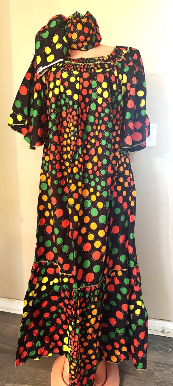 Beautiful Dress and Scarf/Hair Tie