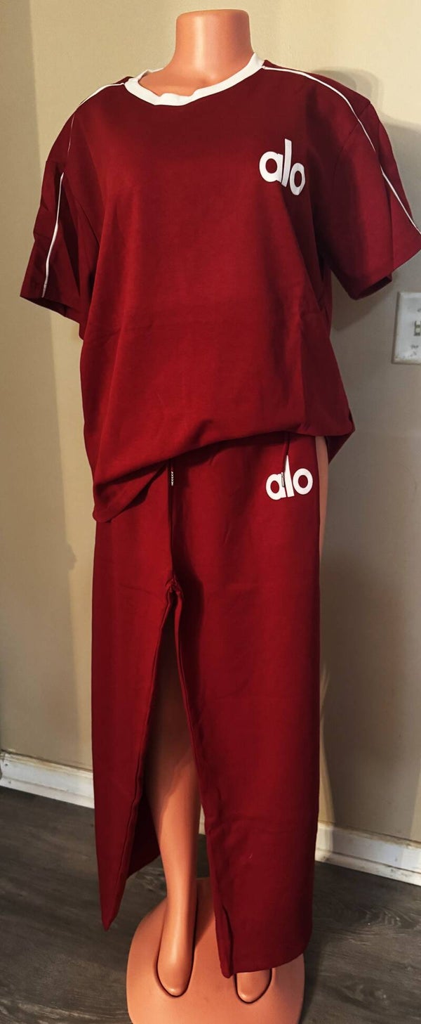 Women Top and Pant Set With Pockets n Tie String