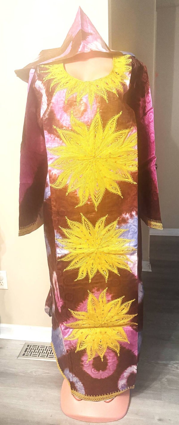 Beautiful Bazin and Scarf/Hair Tie