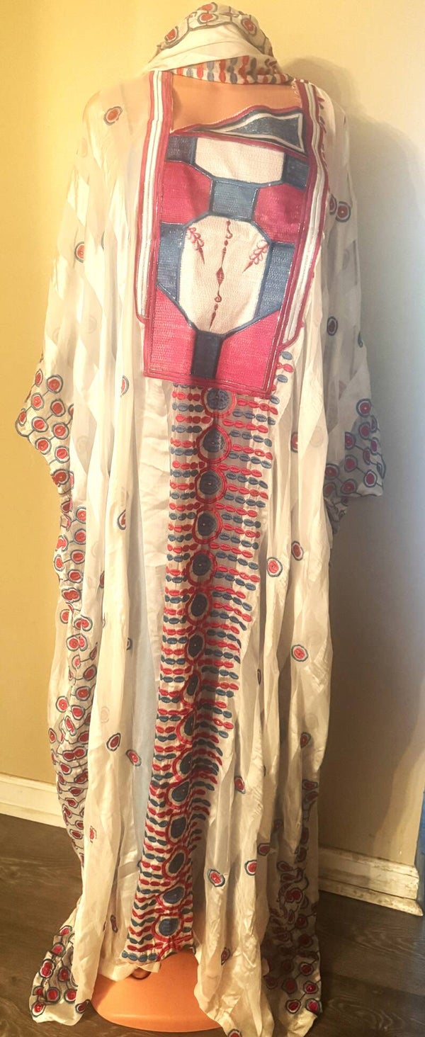 Beautiful Voile and Scarf/Hair Tie