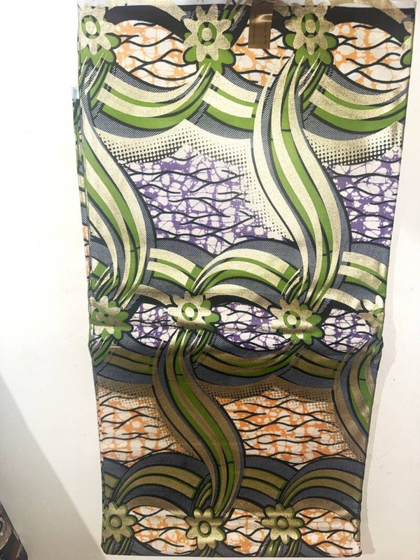 SUPER-WAX-BLOCK PRINTS 6 YARDS