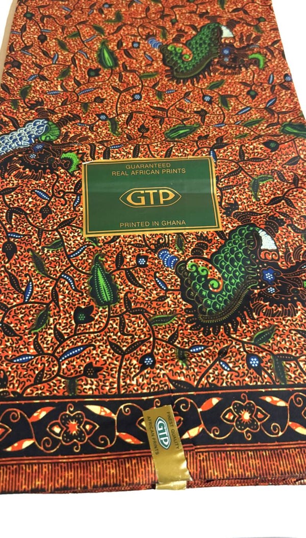 GUARANTEED REAL AFRICAN PRINTS PRINTED IN GHANA GTP VERITABLE REAL WAX