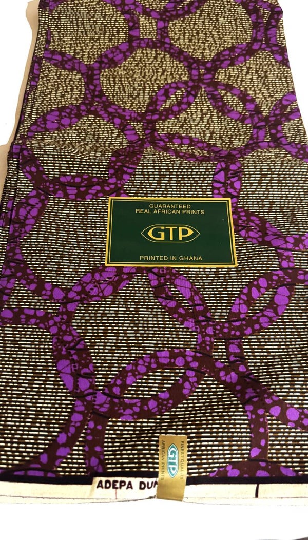 GUARANTEED REAL AFRICAN PRINTS PRINTED IN GHANA GTP VERITABLE REAL WAX
