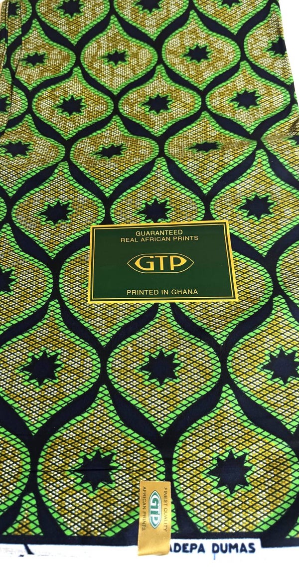 GUARANTEED REAL AFRICAN PRINTS PRINTED IN GHANA GTP VERITABLE REAL WAX