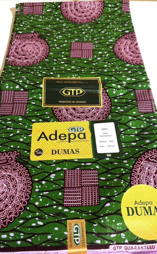 GUARANTEED REAL AFRICAN PRINTS PRINTED IN GHANA GTP VERITABLE REAL WAX