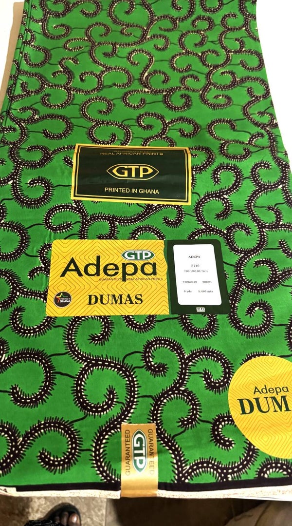 GUARANTEED REAL AFRICAN PRINTS PRINTED IN GHANA GTP VERITABLE REAL WAX
