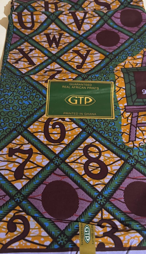 GUARANTEED REAL AFRICAN PRINTS PRINTED IN GHANA GTP VERITABLE REAL WAX
