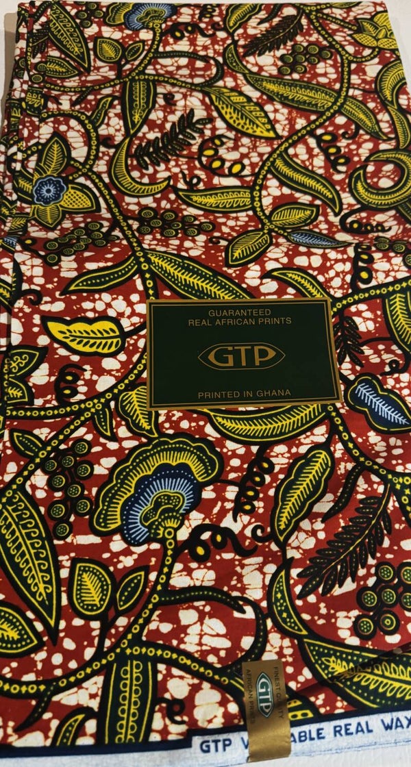 GUARANTEED REAL AFRICAN PRINTS PRINTED IN GHANA GTP VERITABLE REAL WAX