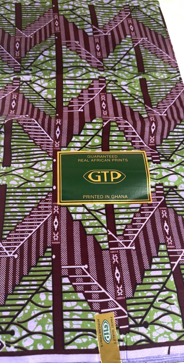 GUARANTEED REAL AFRICAN PRINTS PRINTED IN GHANA GTP VERITABLE REAL WAX