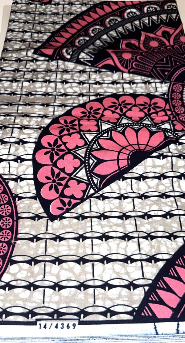 VERITABLE WAX PRINTS 6 YARDS PRINTED BY VLISCO IN HOLLAND