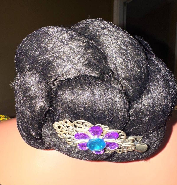 Hair Stocking Cap Back Hair with Bun