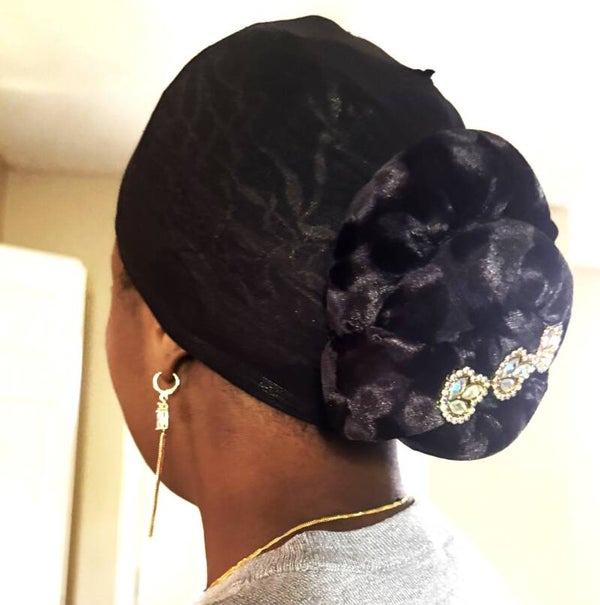 Hair Stocking Cap Back Hair
