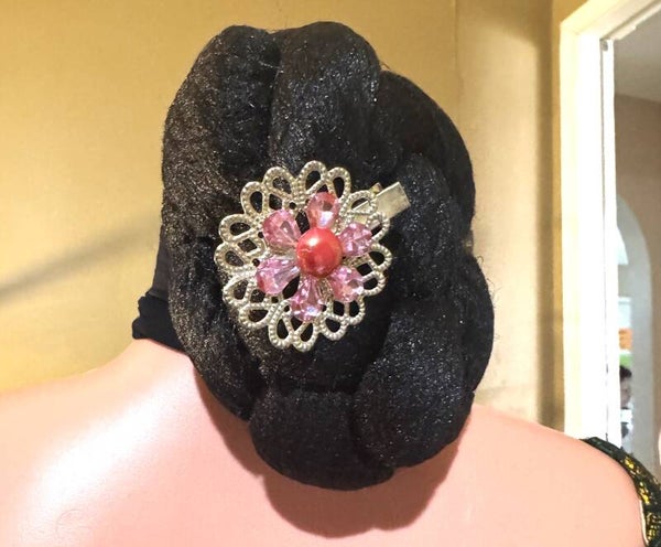 Hair Stocking Cap Back Hair with Bun