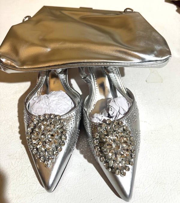 Women Shoes and Purse Set