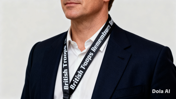 British Troops Remembered Lanyard