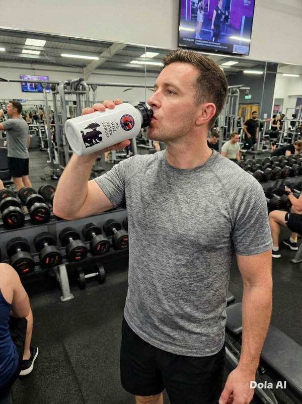 British Troops Remembered Metal Thermal Drinking Bottle