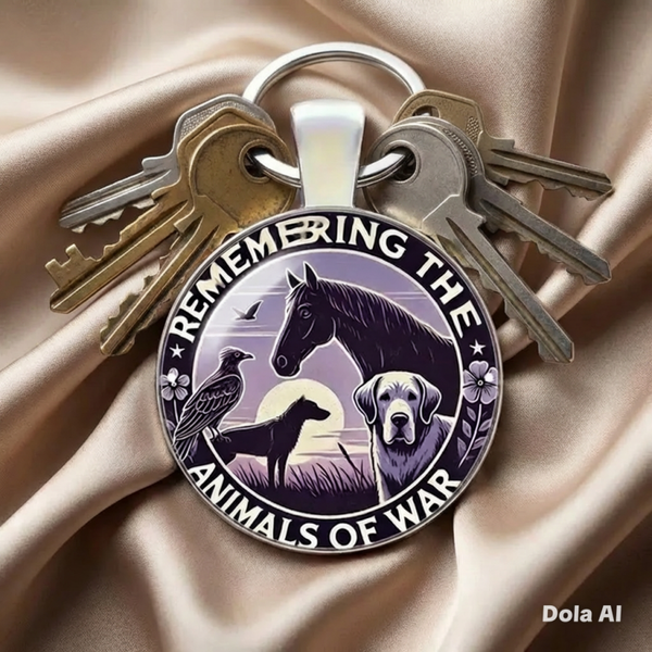 Animals Of War Keyring