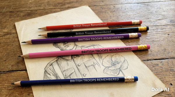 British Troops Remembered Pencil