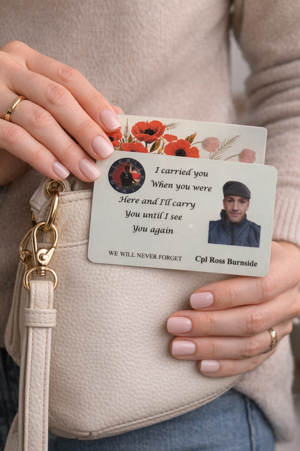 Mothers/Fathers Day Metal Wallet Card