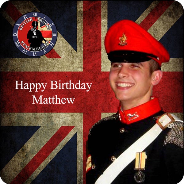 Personalise Birthday Coaster