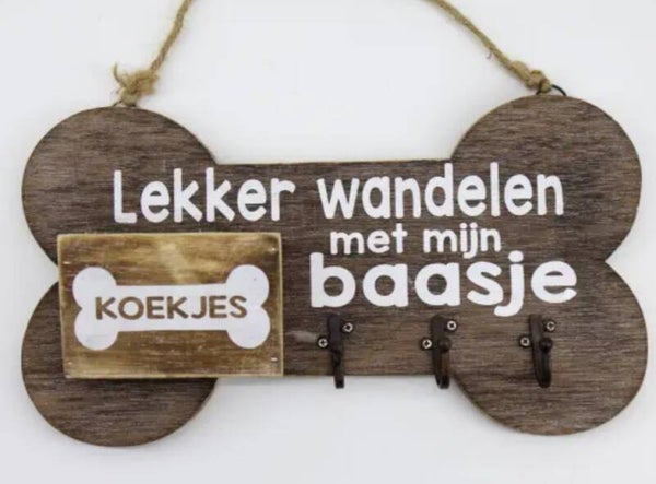 Bot hangend lekker wandelen
