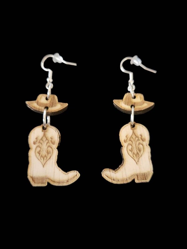 Cowboylaars met hoed